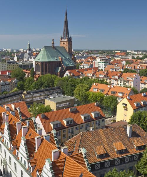 Quartier de Szczecin où les voyageurs préfèrent séjourner.