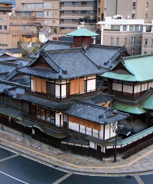 Bairro em Matsuyama onde nossos clientes preferem se hospedar.