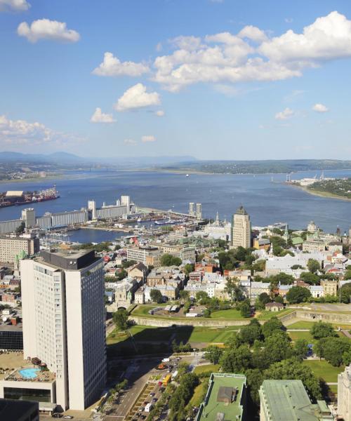 Linna Quebec piirkond, kus meie kliendid eelistavad peatuda.