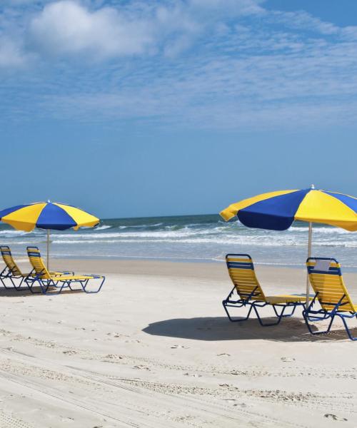 Čtvrť v destinaci Daytona Beach, kde se naši zákazníci rádi ubytovávají.