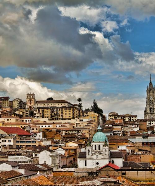Čtvrť v destinaci Quito, kde se naši zákazníci rádi ubytovávají.