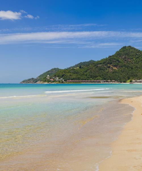 Stadtteil von Strand von Chaweng, in dem unsere Gäste am liebsten übernachten.