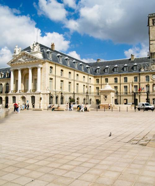 Quartier de Dijon où les voyageurs préfèrent séjourner.