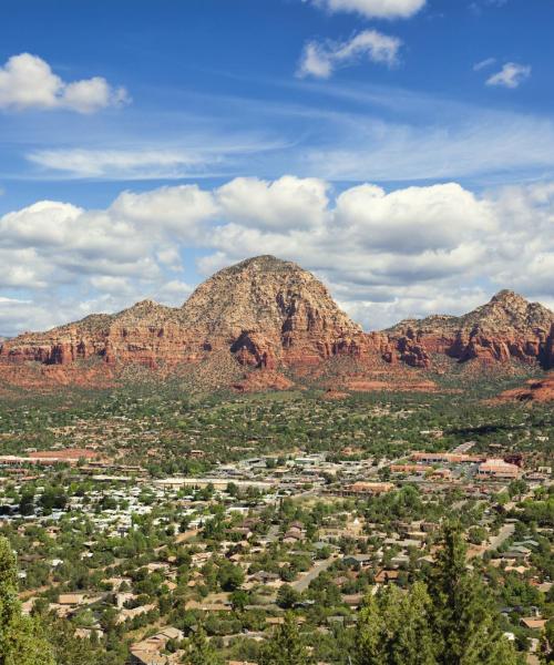 Čtvrť v destinaci Sedona, kde se naši zákazníci rádi ubytovávají.