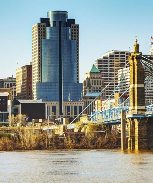 Quartier de Cincinnati où les voyageurs préfèrent séjourner.