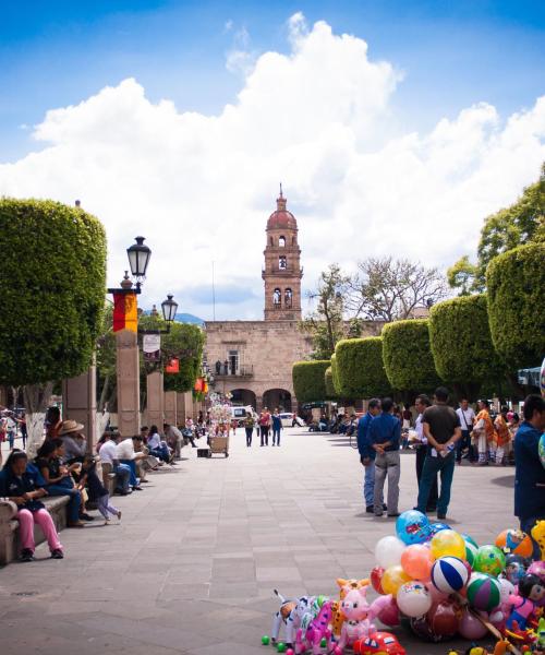 Daerah Morelia adalah tempat di mana pelanggan kami lebih suka untuk inap.