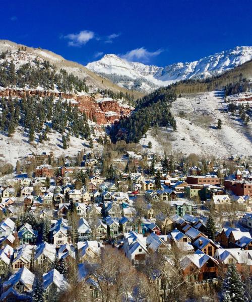 Distrik Telluride tempat pelanggan kami suka menginap.