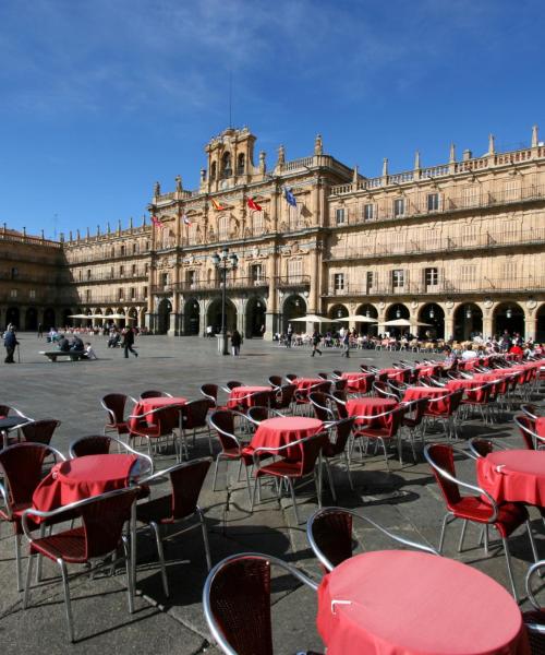 Zona di Salamanca dove i nostri clienti preferiscono soggiornare.