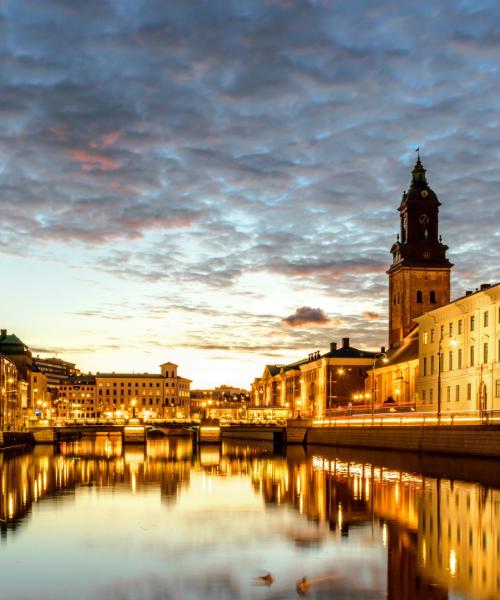 Čtvrť v destinaci Gothenburg, kde se naši zákazníci rádi ubytovávají.