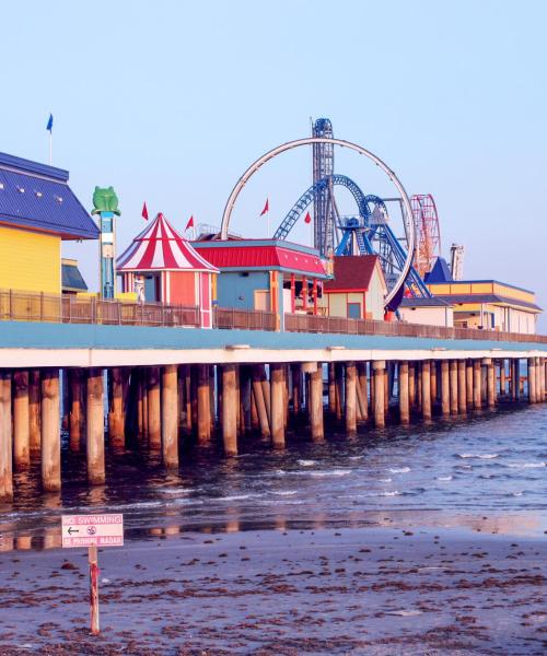 Zona de Galveston en la que prefieren quedarse nuestros clientes.