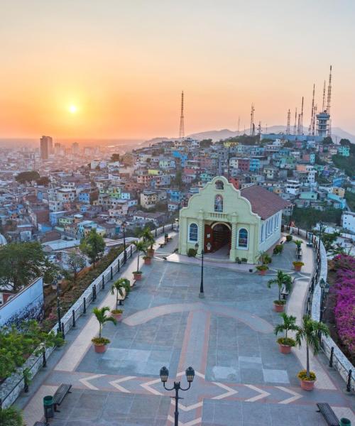 Čtvrť v destinaci Guayaquil, kde se naši zákazníci rádi ubytovávají.