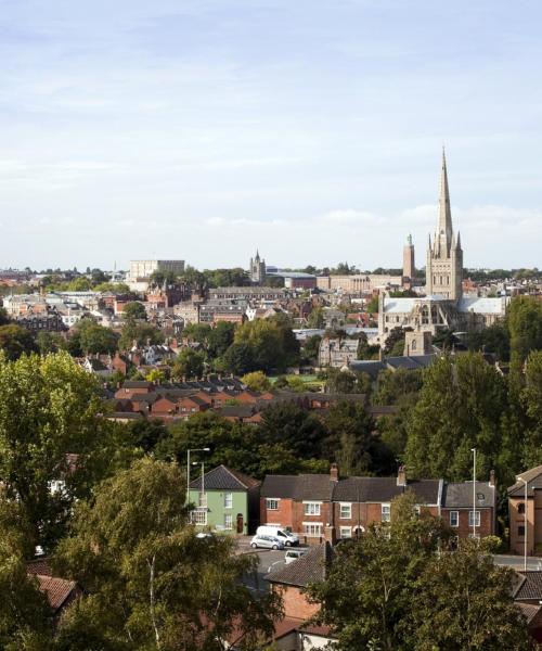 Štvrť v destinácii Norwich, kde si naši zákazníci radi rezervujú ubytovanie.