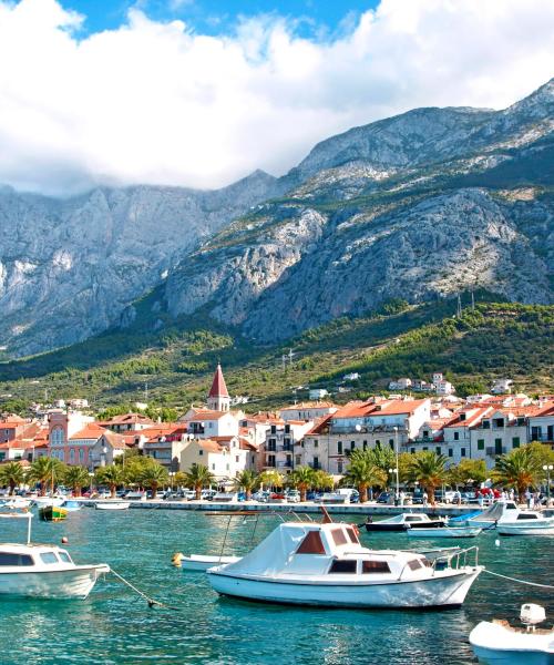 Zona de Makarska en la que prefieren quedarse nuestros clientes.