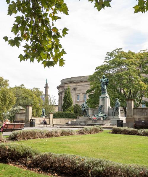 Quartier de Liverpool où les voyageurs préfèrent séjourner.