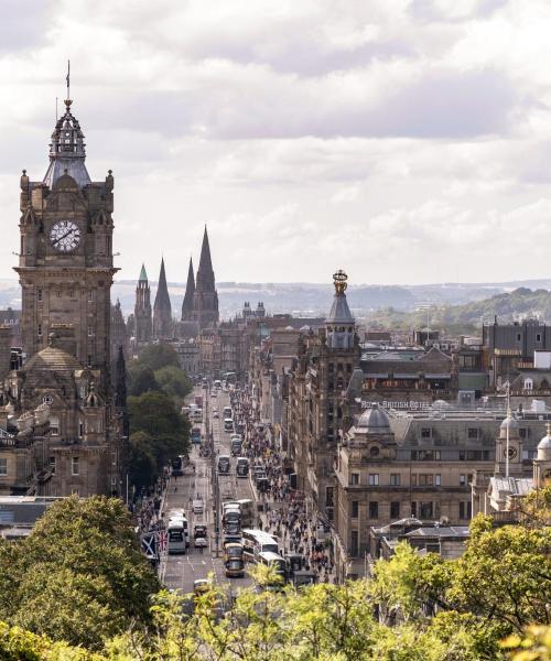 District of Edinburgh where our customers prefer to stay.