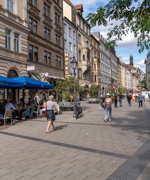 Hverfi í München sem viðskiptavinir okkar vilja gjarnan gista í.