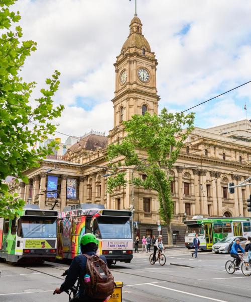 Quartier de Melbourne où les voyageurs préfèrent séjourner.