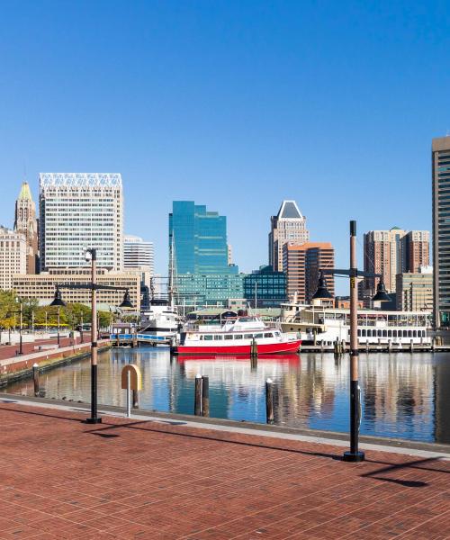 Čtvrť v destinaci Baltimore, kde se naši zákazníci rádi ubytovávají.