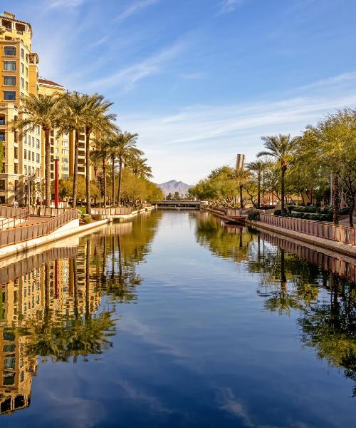 Čtvrť v destinaci Scottsdale, kde se naši zákazníci rádi ubytovávají.
