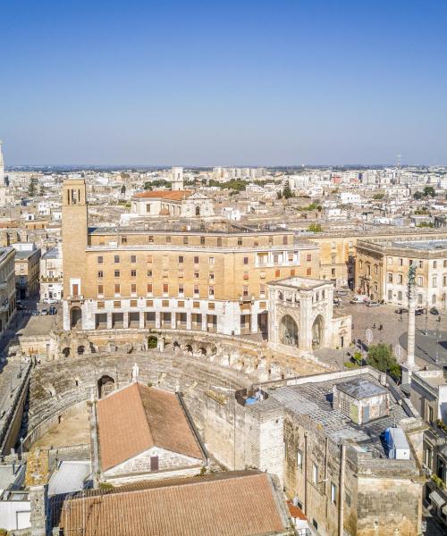 Čtvrť v destinaci Lecce, kde se naši zákazníci rádi ubytovávají.