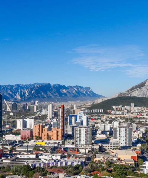 Čtvrť v destinaci Monterrey, kde se naši zákazníci rádi ubytovávají.