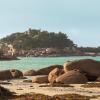 Plage de Saint Guirec, Perros-Guirec, 22700, France.