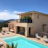 VILLA CARAMONTINU à Pinarello, proche plage, vue mer, piscine chauffée