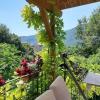 La Casa Rosa di Segusino with SPA Jacuzzi in garden