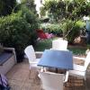 T2, jardin, véranda chambre, climatisation, parking privatif, proche à pied centre, plage, gare, pour 3 adultes ou 2 adultes avec 2 enfants