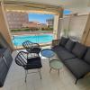 Spacieux appartement face du port piscine