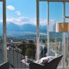Vue de carte postale en hypercentre de Font-Romeu
