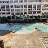 T2 climatisé plein sud + piscine, pataugeoire + Plage à 50m