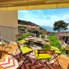Appartement avec terrasse vue mer, proximité plage, place parking