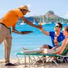 Reduit Beach, Rodney Bay, Gros Islet, Saint Lucia, Caribbean.