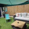 Bord de mer : studio avec salon d'été à Sausset