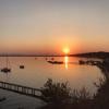 Se lever en bord de mer