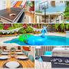 Colorful Home - Pool - Game Room - Basketball Court - BBQ & More