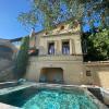 Maison uzès piscine plein sud avec superbe vue