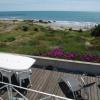 Mobil-home sur terrain privé bord de mer, parking privé
