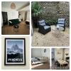 Le patio : Appartement chic 3 chambres au cœur de Pau