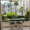 Cannes proche croisette - Studio balcon vue jardin
