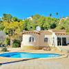 Alldo - hill side with private pool in Moraira