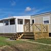 location mobil home neuf, vue mer, tout confort, 6 personnes