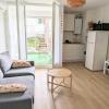 Studio climatisé 4 pers, balcon, parking