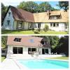 1h de Paris Magnifique maison 240m, piscine chauffée, jardin 5500m