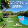 VILLA KER BLEUENN * 10 PERSONNES * PISCINE * SAUNA