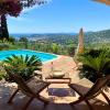Villa les santons vue panoramique mer Golfe de Saint Tropez 4 étoiles