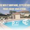 Appart moderne, résidence neuve, piscine, parking