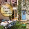 Villa en campagne avec cour intérieure