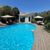 Villa, piscine, 3 ch, 6 lits, 6 ou 8 pers